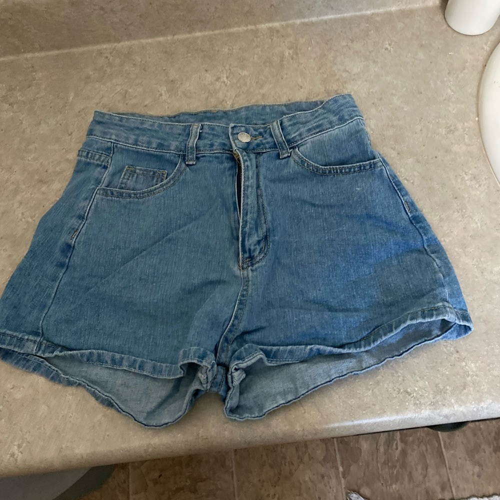 Shein womens denim shorts